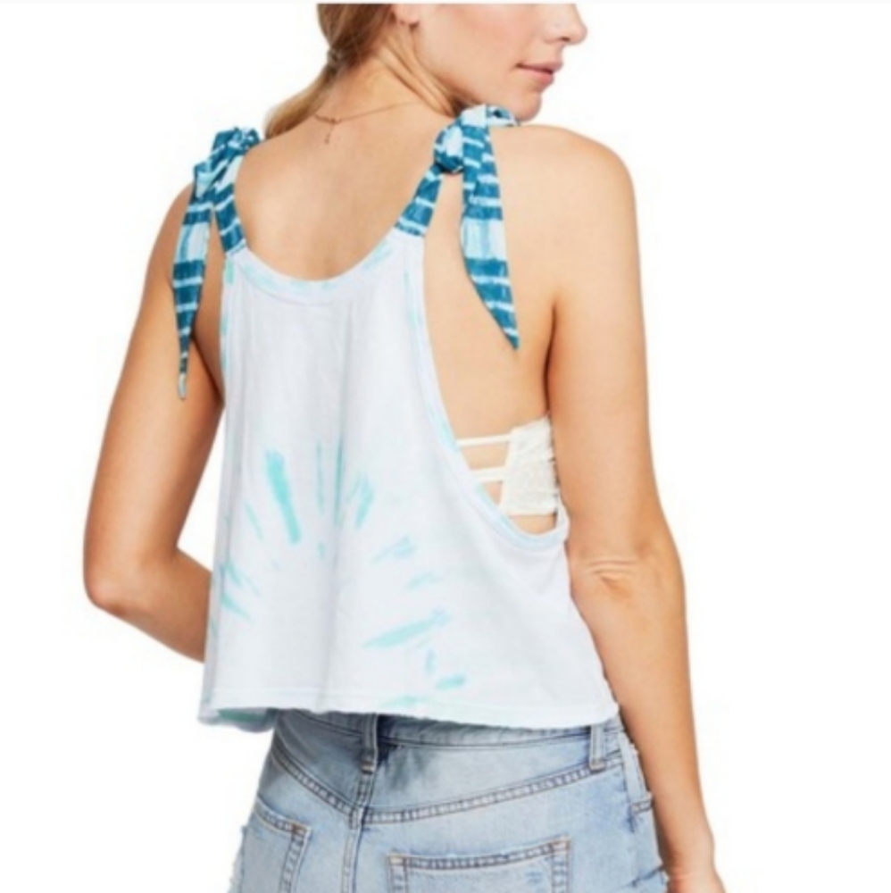 Free People Ocean Breeze Koa Tank Top Women’s L